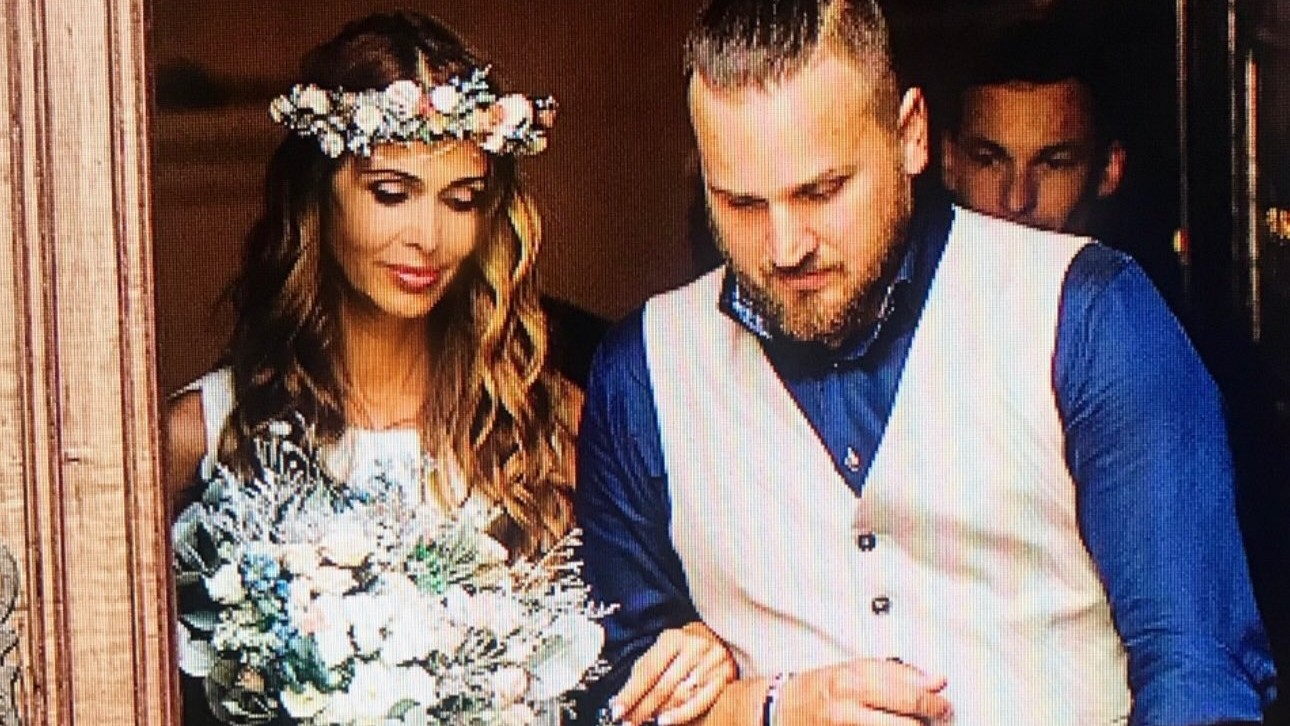 Lenka Šóošová si svoje áno s manželom Richardom Rajmanom povedali už v čase, kedy spolu mali rodinu / Foto: Instagram/lenkasoosova