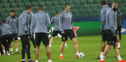 Real trenował na stadionie Legii. GALERIA