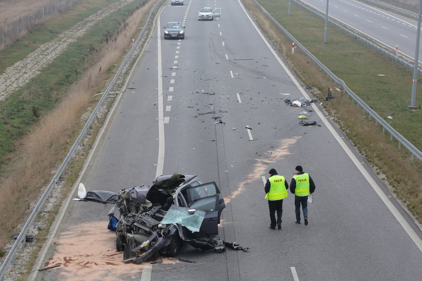 Śmiertelny wypadek na A2