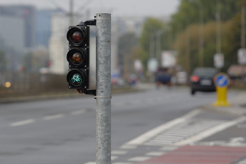 Nowa ścieżka rowerowa na Legnickiej we Wrocławiu