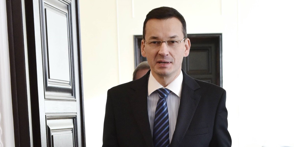 Morawiecki: Nie wezmę 500 zł na dziecko