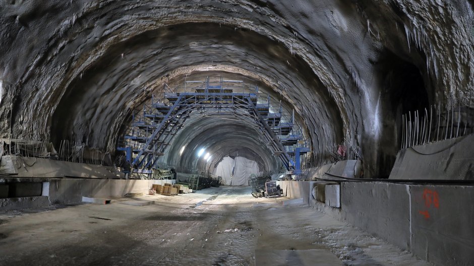 Budowa najdłuższego tunelu w Polsce na końcowym etapie