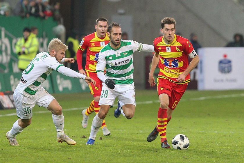 25.11.2018 LECHIA GDANSK - JAGIELLONIA BIALYSTOK LOTTO EKSTRAKLASA PILKA NOZNA