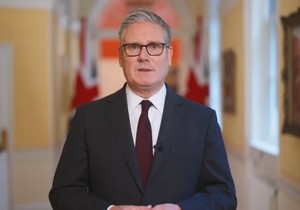 Britanski premijer Kir Starmer tokom obraćanja javnosti povodom priznanja palestinske države | Foto: BBC