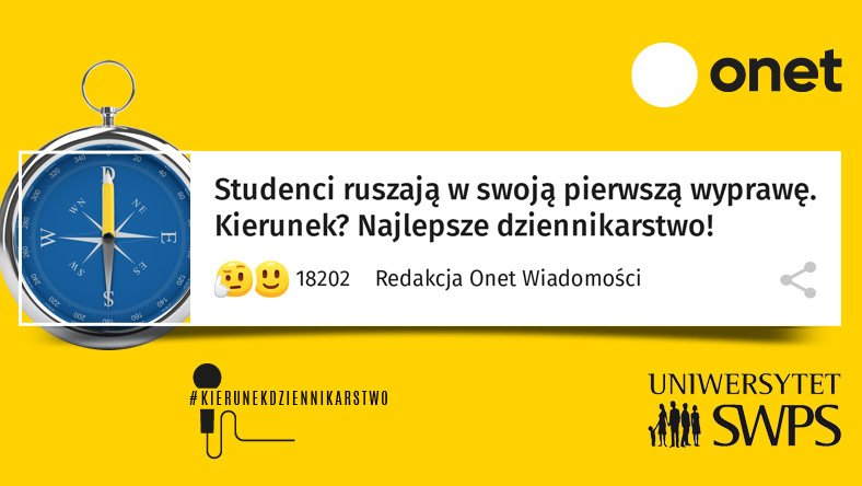 "Kierunek: dziennikarstwo"