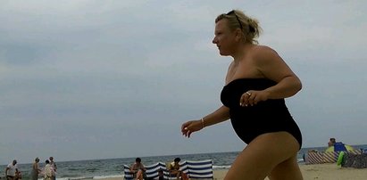 Poseł Beata Kempa na polskiej plaży!