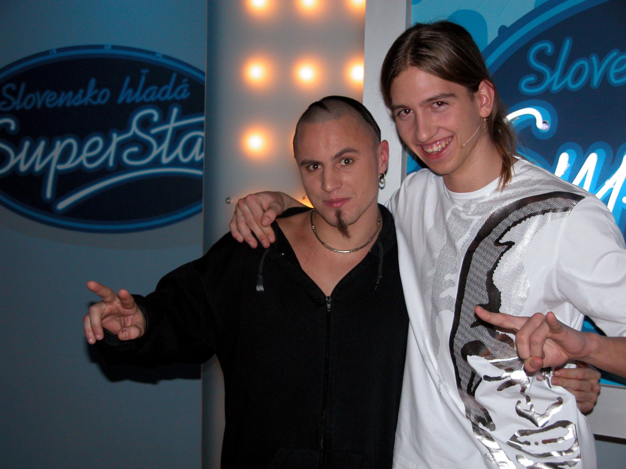 Superstaristi Robo Mikla a Samuel Tomeček v roku 2004.