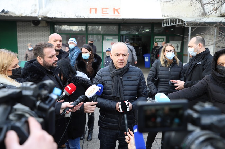 Radojičić daj izjave nakon nesreće