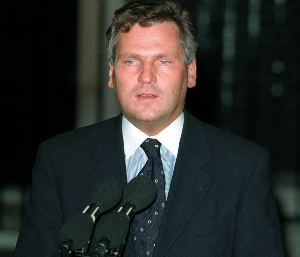 Aleksander Kwaśniewski w 1996 r.