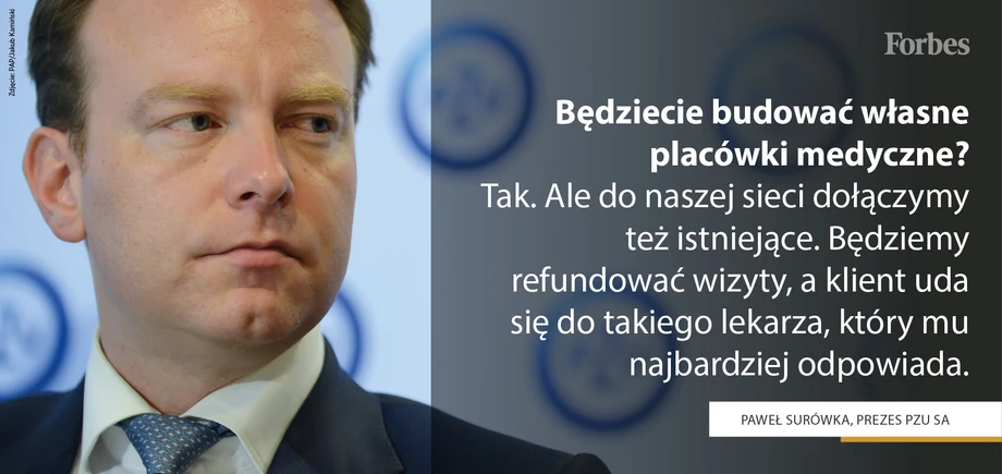 Paweł Surówka, prezes PZU