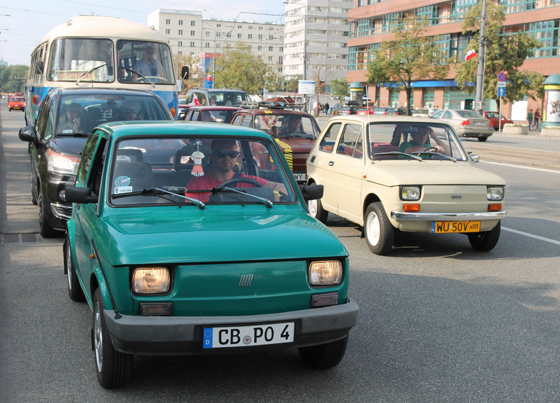 13 Ogólnopolski Zlot Fiata 126p w Warszawie