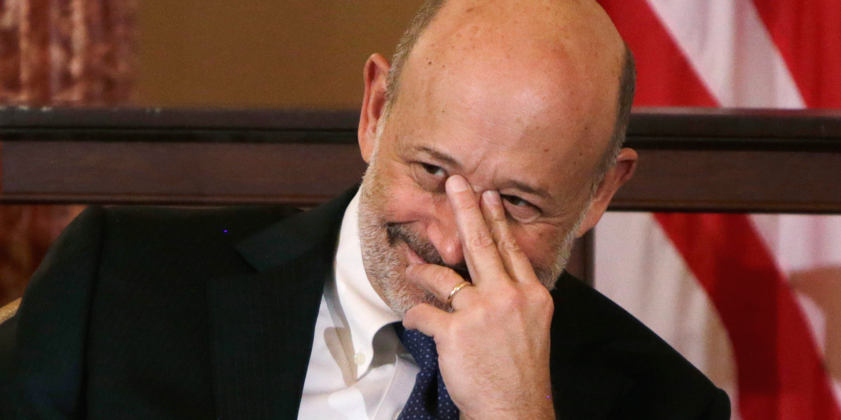 Lloyd Blankfein says he's still studying bitcoin, people were also 'skeptical when paper money displaced gold'