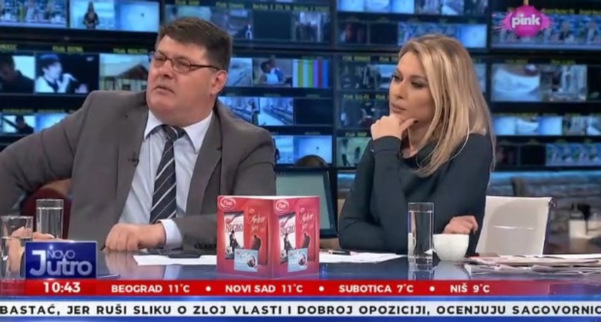 Predrag Sarapa i Dajana Paunović