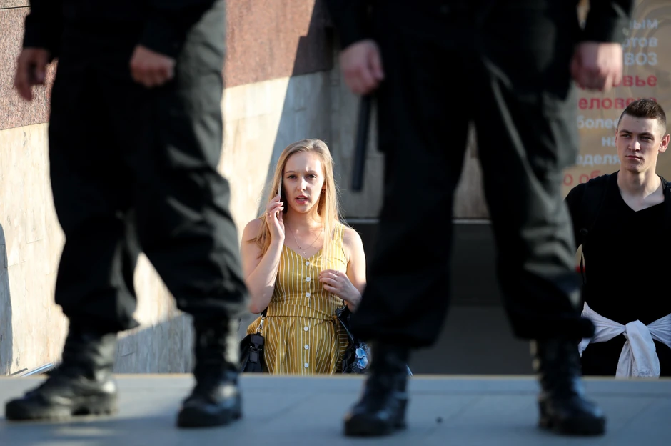 Lukašenko nema podršku mlade generacije, a sa digitalizacijom društva stare propagandne metode više ne rade (foto: protesti u Minsku 19. juna)