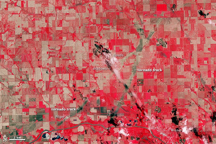 Jak powstało bliźniacze tornado nad Nebraską?