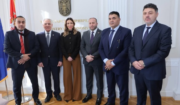 Adrijana Mesarović na sastanku  sa delegacijom Libije