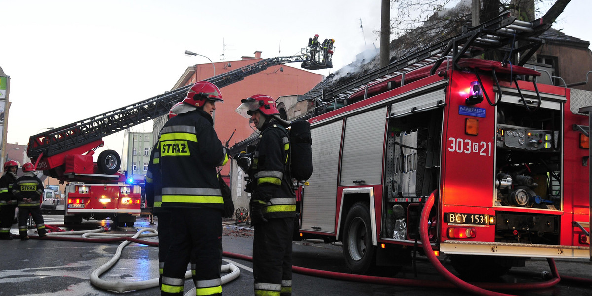 Tragedia w Olsztynie. Troje ludzi zginęło w pożarze