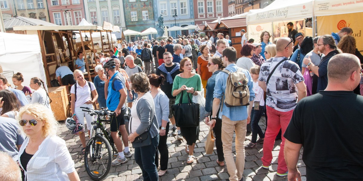 Festiwal Dobrego Smaku na Starym Rynku w Poznaniu