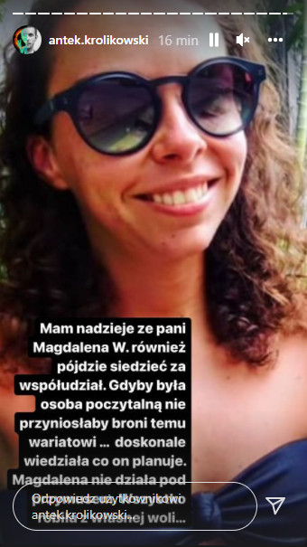 Antek Królikowski na Instagramie