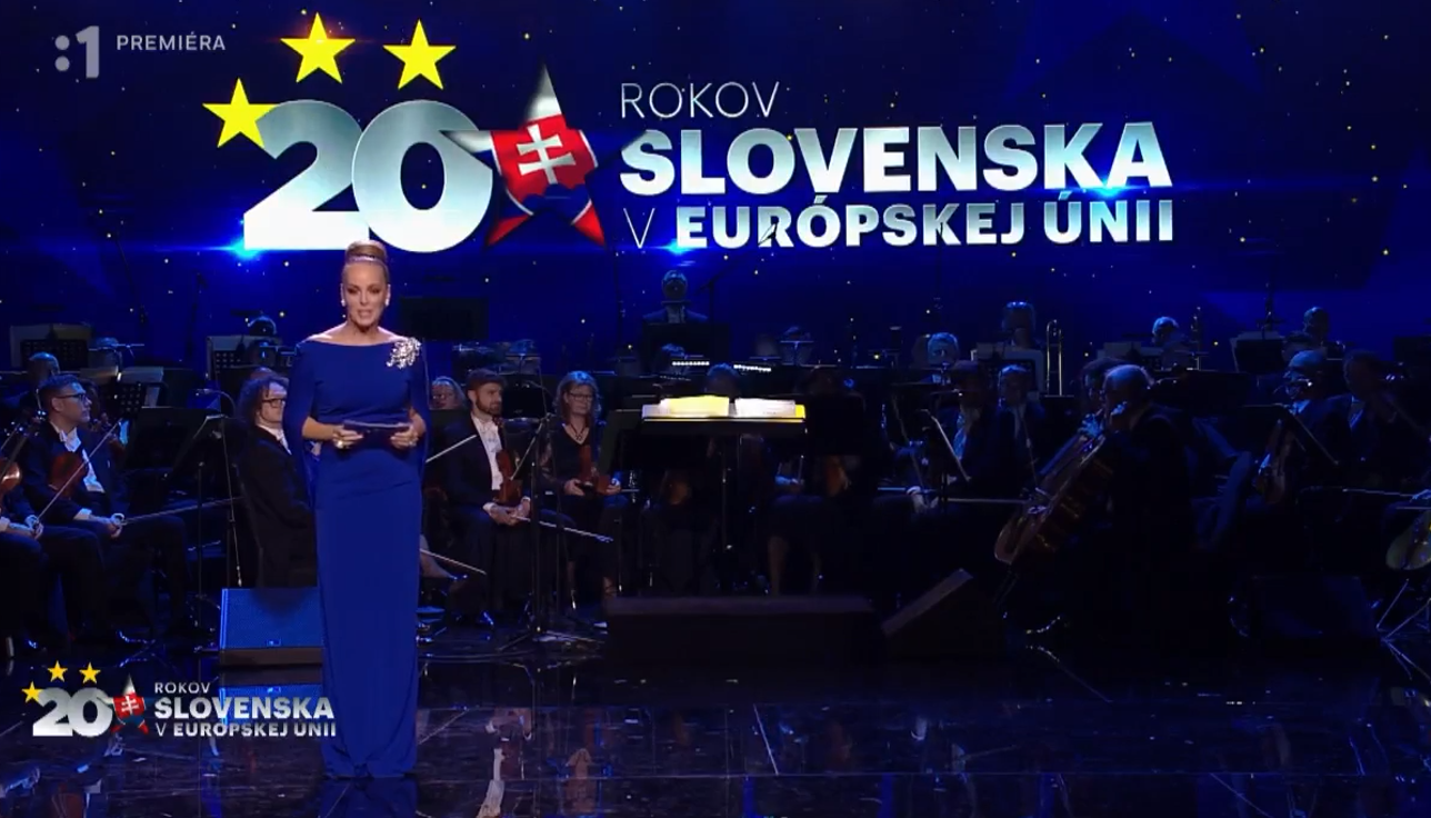 20 rokov Slovenska v Európskej únii - slávnostný galavečer.