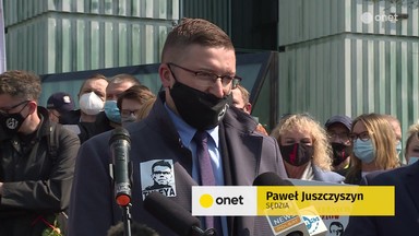 Protest przed Sądem Najwyższym. "Jego przestępstwem jest niezależna praca"