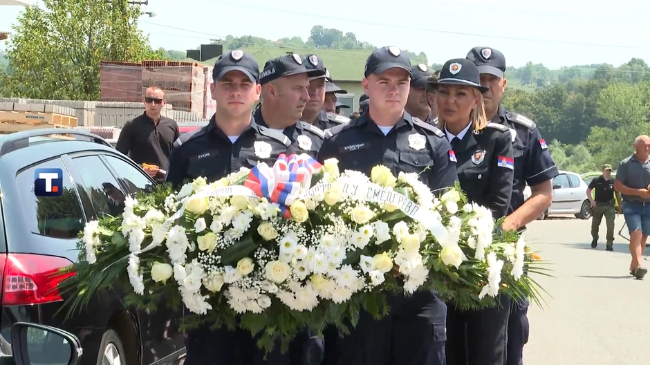 Sahrana ubijenog policajca