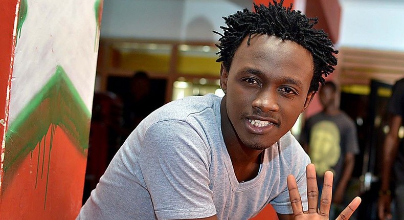 Bahati on the spot as his photos in a club surface online