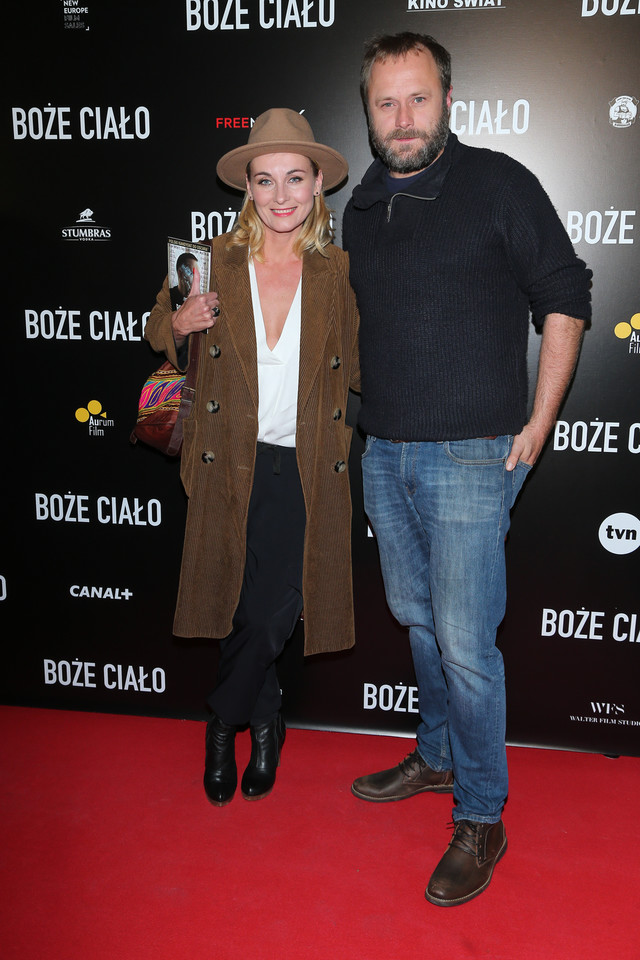 Premiera filmu "Boże Ciało": Ilona Wrońska i Leszek Lichota