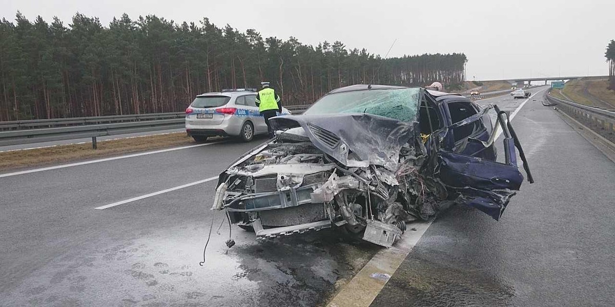 Na ekspresówce jechał pod prąd. Stało się coś strasznego