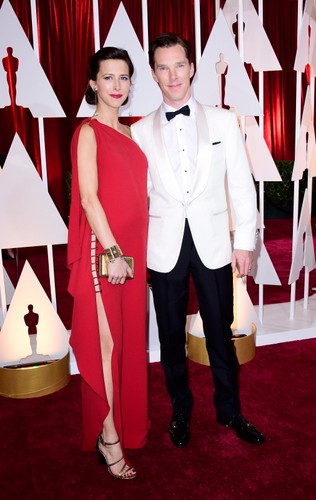 Benedict Cumberbatch z żoną Sophie Hunter