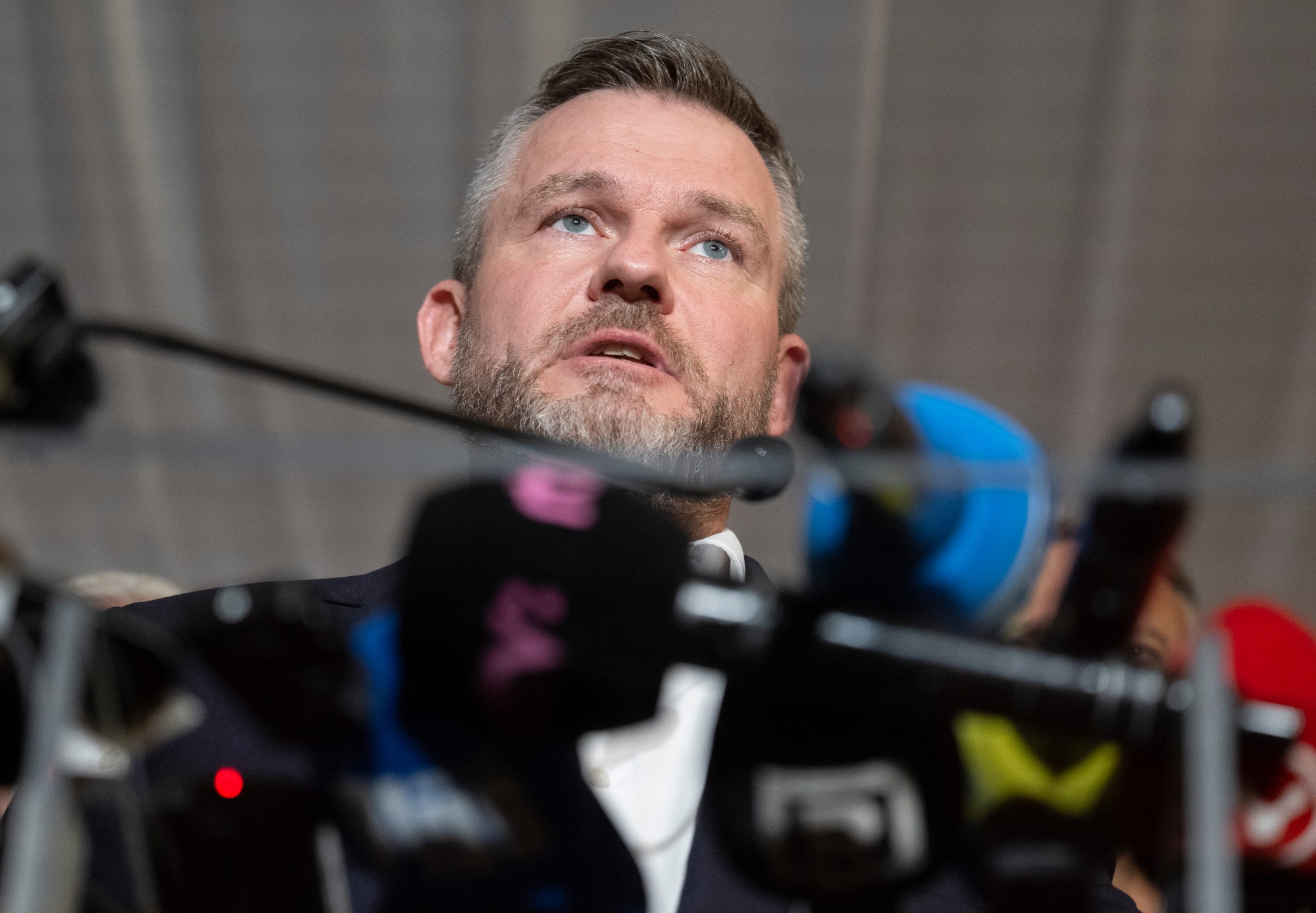 Predseda Národnej rady (NR) SR a kandidát na prezidenta SR Peter Pellegrini.