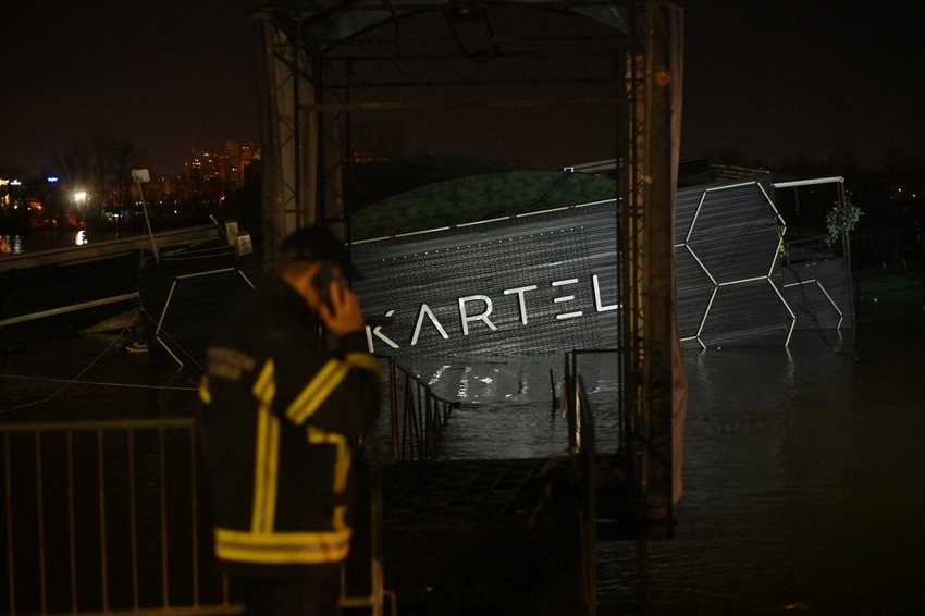 Potonuli splav "Kartel" 