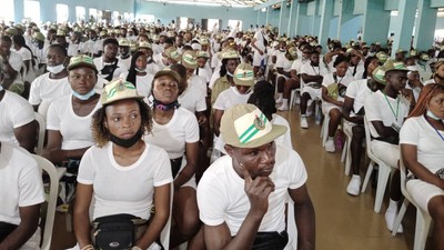 Members of the National Youth Service Corps (NYSC) [EFCC]
