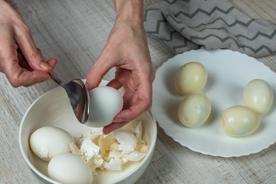 Ezzel a módszerrel egyszerűen megpucolhatod a tojásokat / Fotó: Getty Images