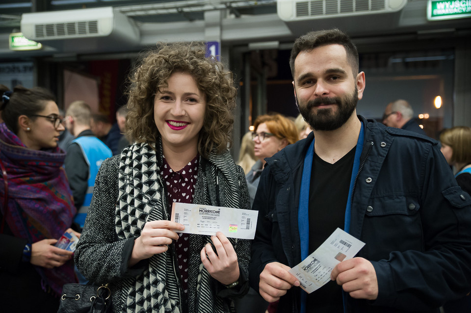 Koncert Ennio Morricone w Łodzi: zdjęcia publiczności