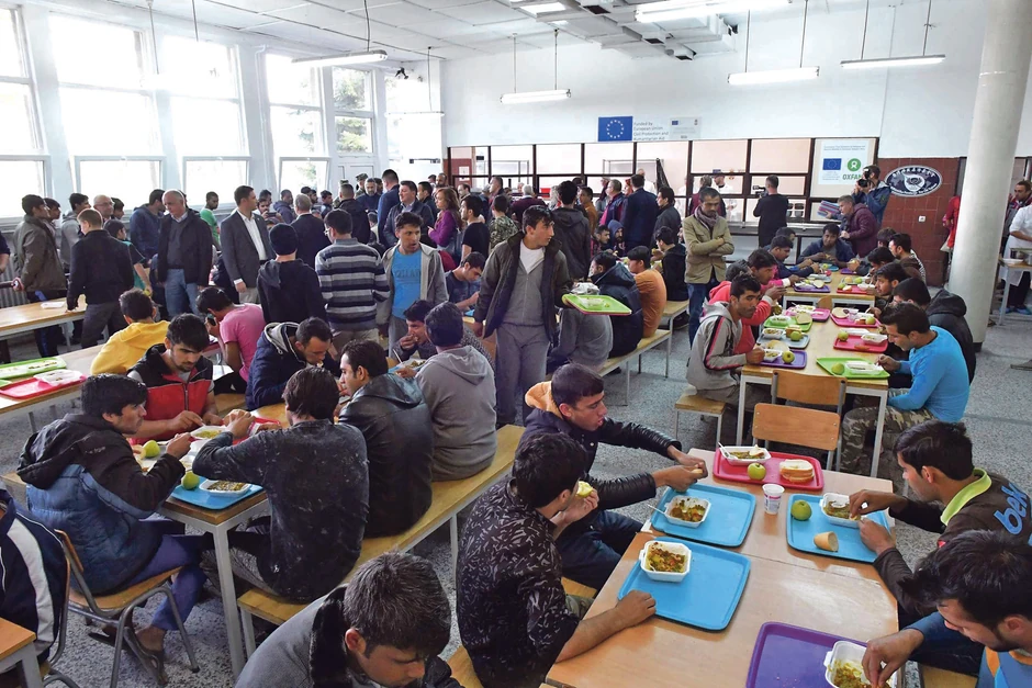 Migranti u jednom od prihvatnih centara