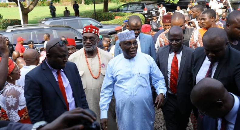 Atiku Abubakar in Enugu