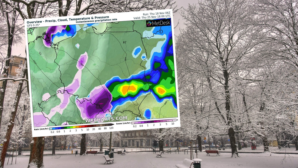 Zmiana pogody. Część Europy w objęciach zimna. W Polsce możliwy śnieg