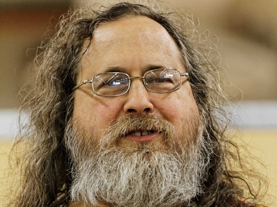 Richard Stallman, software freedom fighter