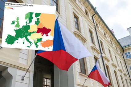 Rekordowa podwyżka stóp w Czechach. Przy tym nasze podwyżki to nic