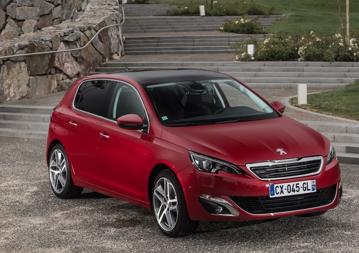 1. Peugeot 308 - 307 punktów