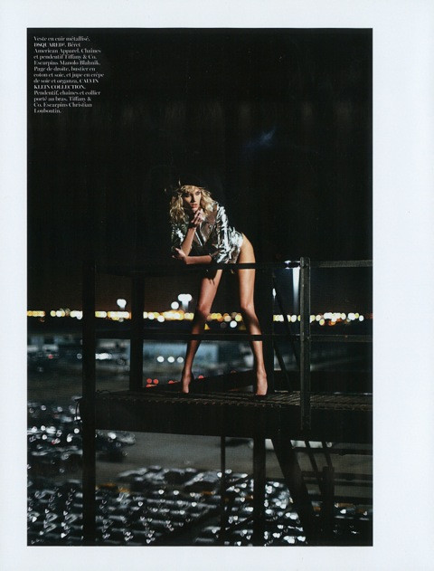 Anja Rubik w Vogue