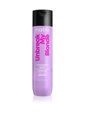 Unbreak My Blonde sampon szőke hajra MATRIX 5590 Ft/300 ml (18,63 Ft/1 ml)