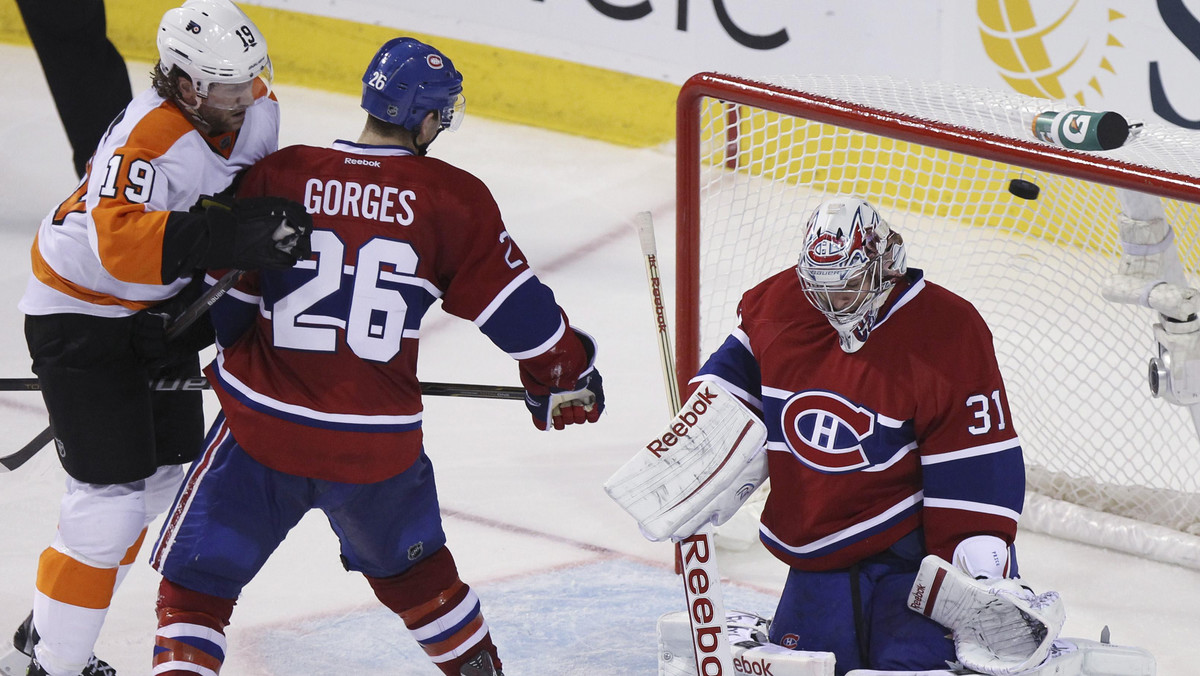 Siódmy raz z rzędu przypadło zwycięstwo Philadelphia Flyers. Lotnicy pokonali 4:3 Montreal Canadiens, mimo że grają przecież bez swoich dwóch największych gwiazd, Chrisa Prongera i Claude'a Girouxa.