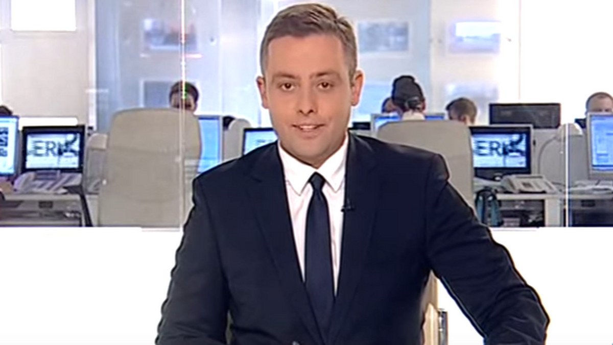 Michał Cholewiński zaliczył wpadkę na antenie Polsatu. Trudno powstrzymać śmiech