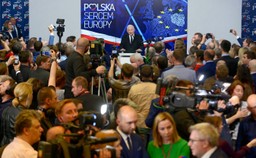 Jarosław Kaczyński naruszył ciszę wyborczą? PKW: Jeżeli obywatel uważa, że naruszono prawo wyborcze, może złożyć protest