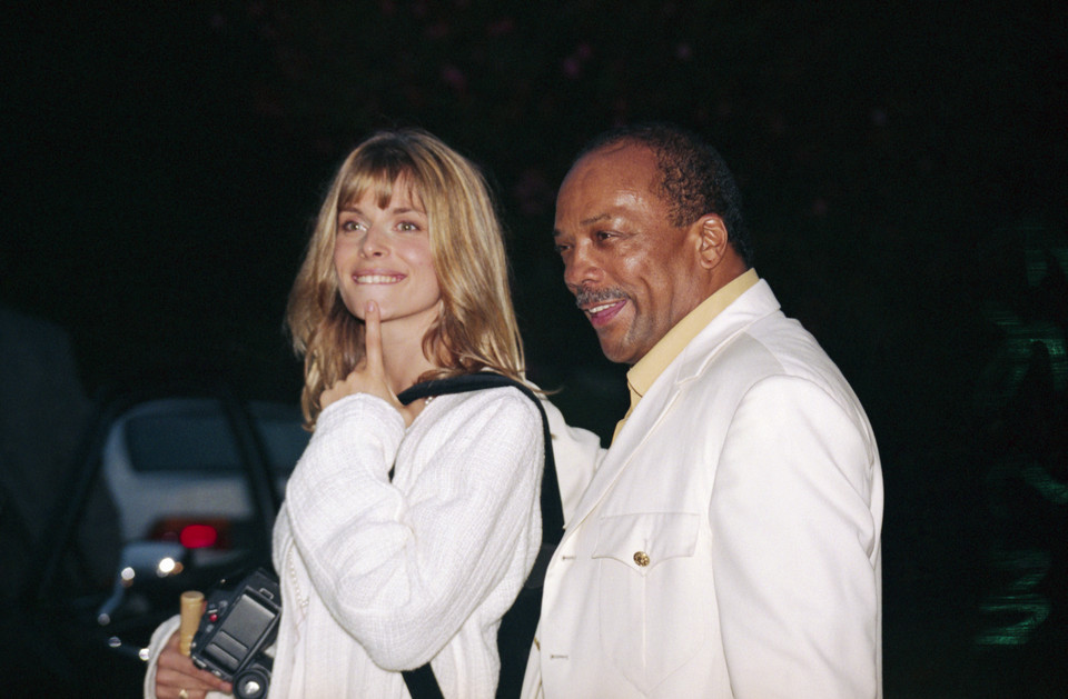 Nastassja Kinski i Quincy Jones w 1994 r.