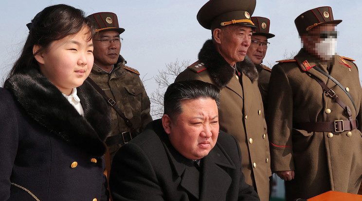 Az észak-koreai diktátor elküldte jókívánságait az orosz elnöknek / Fotó: EPA/KCNA EDITORIAL USE ONLY