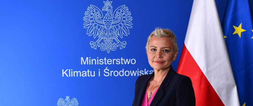 Anna Łukaszewska-Trzeciakowska, wiceminister klimatu i środowiska.