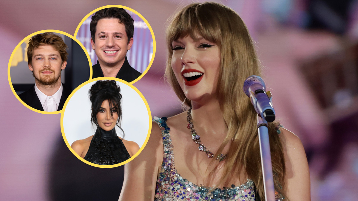 Joe Alwyn, Charlie Puth, Kim Kardashian i Taylor Swift